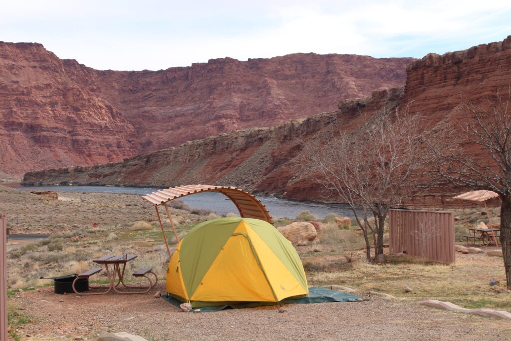 NPS Glen Canyon — Lees Ferry campground / cliffs